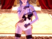 Preview 5 of [MMD] Ankha Dance Kaisa Hot Striptease Dance League of Legends KDA Uncensored Hentai