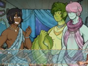 Preview 1 of Best Friends Have a Threesome! (Cutscene from the Visual Novel, "Tomai")