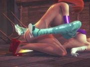 Preview 4 of elsa fucked by jessica rabbit.