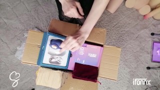 Sarah Sue Unboxing Big Box of Sex Toys #3 from IFONNX