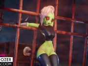 Preview 5 of Lord Dominator Sex Machine Deep Anal with Belly Bulge and Cumflation 3d animation with sound