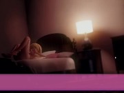 Preview 4 of Emilia's Diary (Sex Scenes) Teacher masturbates in the evening at home