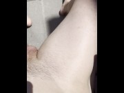 Preview 1 of Getting some sun on my cock