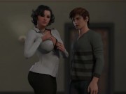 Preview 2 of Lust Epidemic - Scene 13 Mother of Friend's Boobs