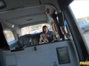 Preview 1 of Fake Taxi Hot Italian babe loves taking a big cock down her throat and gags