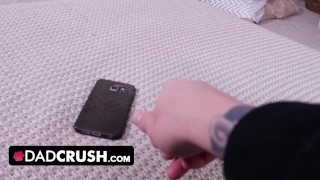 DadCrush - WRONG NUMBER! Horny Stepdaughter Sends Her Stepdad Nudies By Mistake And Makes Him Cum