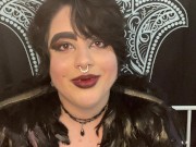 Preview 5 of POV Roleplay: BBW Vampire Compels You to Eat Fat Pussy Before Biting You