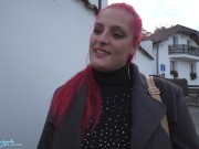 Preview 2 of Public Agent Curvy Tattooed Babe with Massive Tits Fucked in a Basement