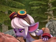 Preview 1 of LOL Yordle Sucking A Big Cock
