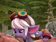 Preview 4 of LOL Yordle Sucking A Big Cock