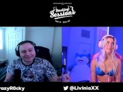 Preview 2 of LIVNIA SUCKS AND FUCKS ON ONLYFANS TIKTOK CREATOR (Interview LiviniaXX)