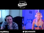 Preview 3 of LIVNIA SUCKS AND FUCKS ON ONLYFANS TIKTOK CREATOR (Interview LiviniaXX)