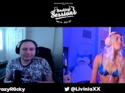 Preview 4 of LIVNIA SUCKS AND FUCKS ON ONLYFANS TIKTOK CREATOR (Interview LiviniaXX)