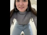 Preview 4 of Sexy Latin girl do a audition online for porn model. Do you acept her?