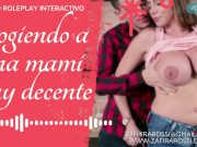 Preview 4 of [DEMO] Mama decente caliente y excitada chupa pija y gime | Roleplay Interactivo | Audio Only