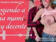 Preview 6 of [DEMO] Mama decente caliente y excitada chupa pija y gime | Roleplay Interactivo | Audio Only