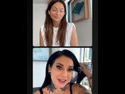 Preview 1 of 7 Minutes in heaven with PH Aria and Joanna Angel