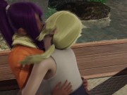 Preview 6 of Crossover Yoruichi x Tsunade lesbian sex