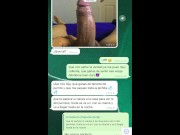 Preview 3 of I had a hot chat on whatsapp with my best friend's dad and we ended up fucking