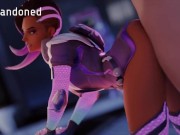 Preview 3 of Sombra Taking A Big Cock In Her Ass