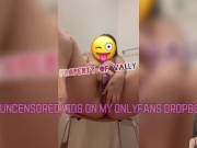 Preview 4 of Bathroom Dildo Fucking in Chair 🪑 🍑 😍|OF:VallyQueenBaee🦋