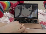 Preview 3 of Oh No! Step Dad Caught Me Watching Hentai :(