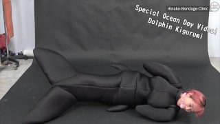 Rubber doll with sex toys