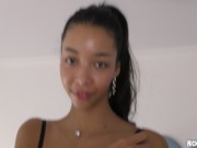 Preview 2 of Black Asian teen Lia Lin ! Narrow waist round ass