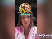 Preview 2 of Babe shares celeb crushes b4 masturbating til her fingers hurt & behind scenes cumshot - Lelu Love