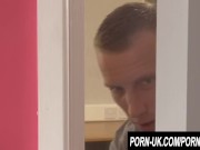 Preview 1 of Porn UK - UK Stepsis Satine Spark Is Surprised and Fucked After Shower