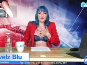 Preview 3 of Big Tits Jewelz Blu Rides Sybian And Masturbates Live On Air