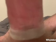 Preview 5 of Fleshlight pussy Fuck Orgasm with Condom (condom broke)