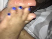 Preview 1 of Asian toes felt SO DAMN GOOD!!