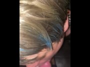 Preview 3 of Good submissive puppy sucking my cock at a diaper event in north Hollywood