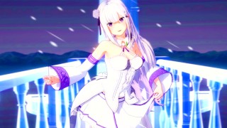 INTENSE SEX WITH EMILIA 😍 RE:ZERO HENTAI