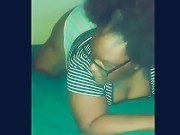 Preview 3 of Biggest natural bbw booty on the net... chubby Puerto Rican nerd is a freak
