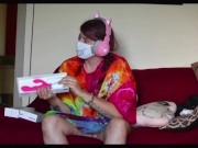 Preview 4 of Amy Kitty's: If it Fits.. I Sits!! Lovense Sex Toy Review, With VR Me! Part 1