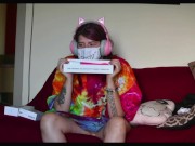 Preview 5 of Amy Kitty's: If it Fits.. I Sits!! Lovense Sex Toy Review, With VR Me! Part 1