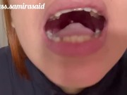 Preview 4 of Giantess Samira Swallow gummy bears (Trailer)