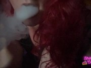 Preview 4 of Sexy Tweaker Babe Blowing Clouds