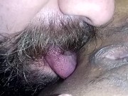 Preview 3 of My ass is contracted on the bastard's tongue, my pussy gets wet with lust, I ejaculate deliciously
