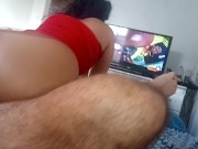 Preview 6 of how delicious to see the ass of the bitch bursting in porn,Ilove to sit my pussy on the excited dick