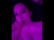 Preview 4 of watch me suck and fuck a dildo