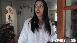 PropertySex Horny Housewife Fed up with Husband Bangs Real Estate Agent