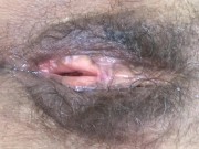 Preview 6 of I exhibit my shemale hairy pussy after being penetrated by a huge cock