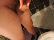 Preview 6 of Helping daddy pee - holding his cock for him