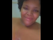 Preview 2 of Fresh Out The Shower SSBBW (Water In My Eyes)