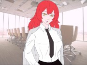 Preview 4 of Makima te necesita en la oficina. Audio JOI hentai.