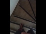 Preview 3 of cum in the stairs
