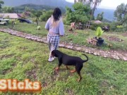 Preview 3 of Risky outdoor quickie Kantutan lang 4/5